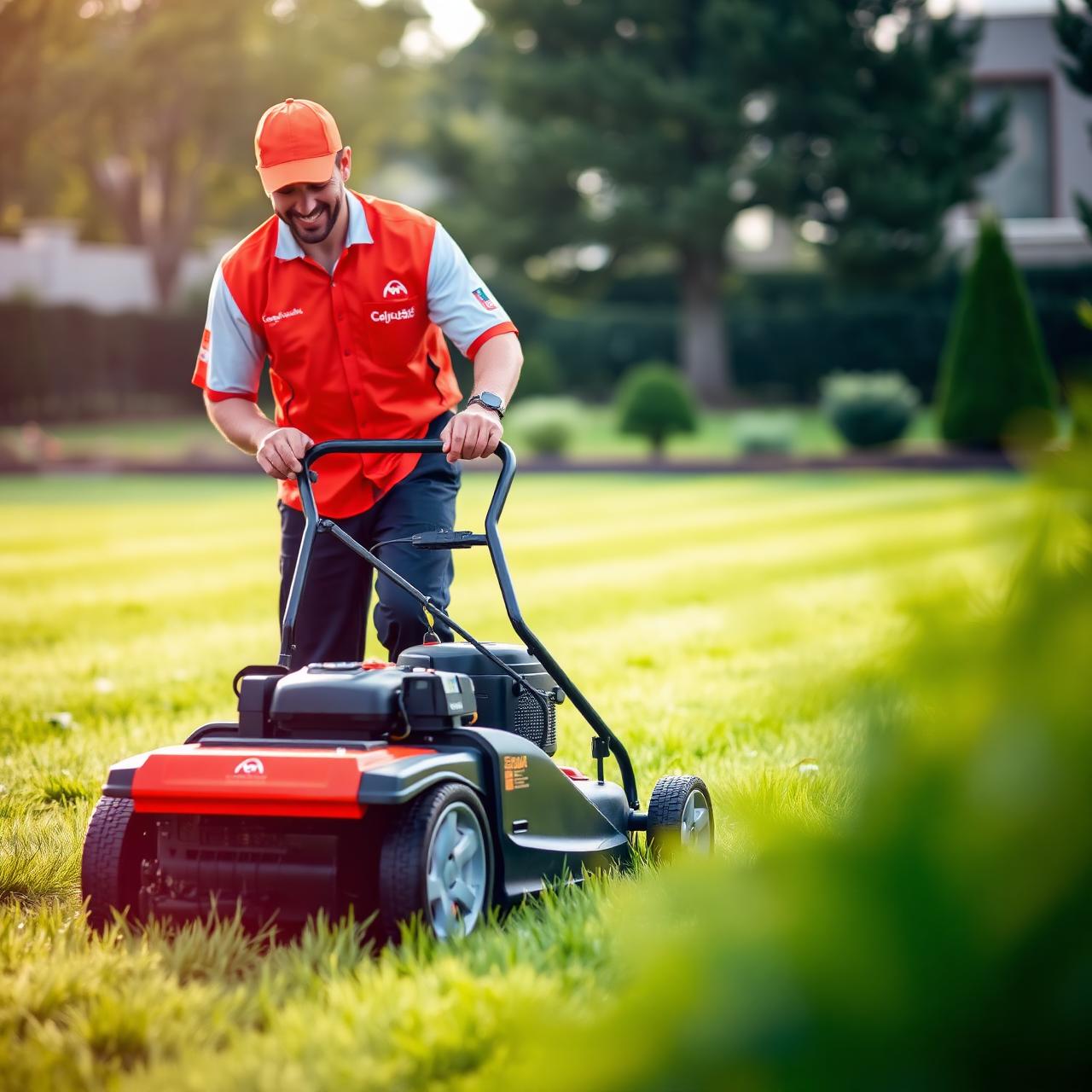Weekly mowing